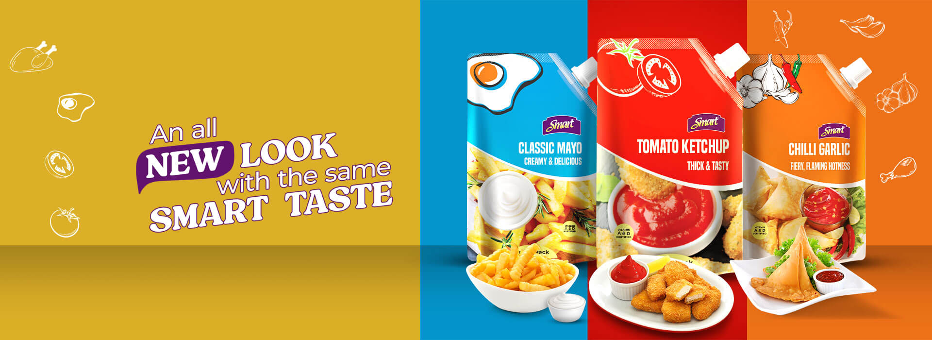 Smart Sauce Range